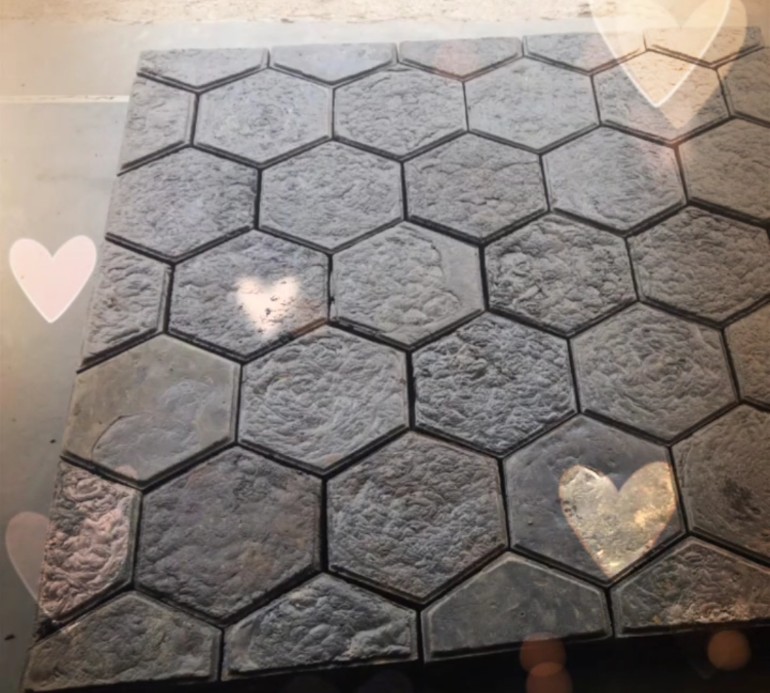 Pavingblock sampah plastik